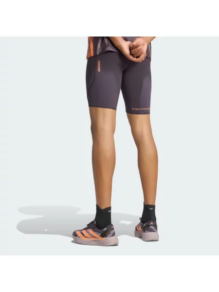 Krótkie legginsy adidas Running x Labrum czarne