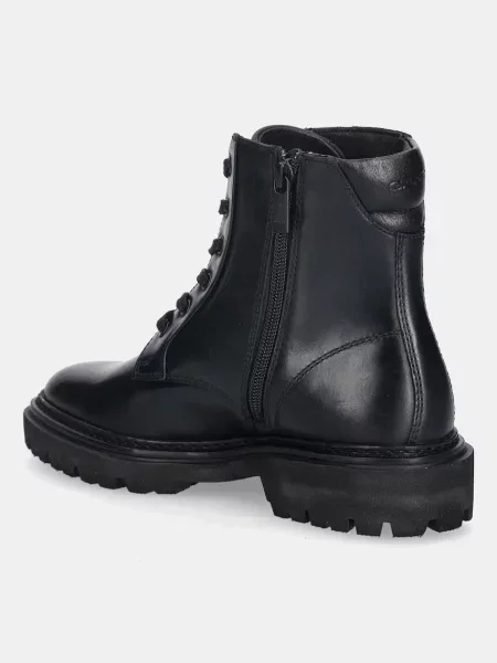 Gant cizme de piele Ivyhill cu plat negru