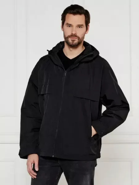 BOSS ORANGE Geacă Obosco-W | Oversize fit negru