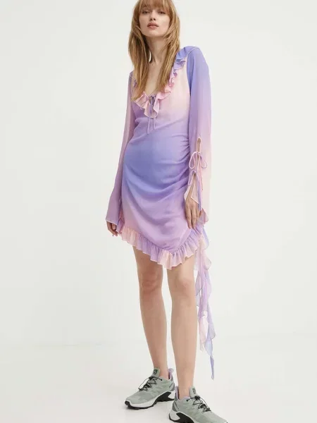 Šaty Résumé AdalaineRS Dress mini fialová