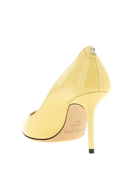 Pantofi cu toc Jimmy Choo galben
