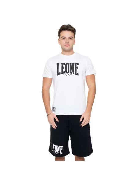 Scurt tricou Leone 1947 cu mâneci scurte alb