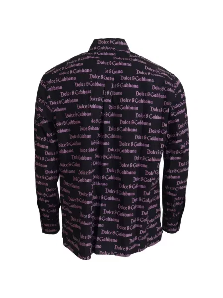 Cămașă Dolce & Gabbana cu imagine negru