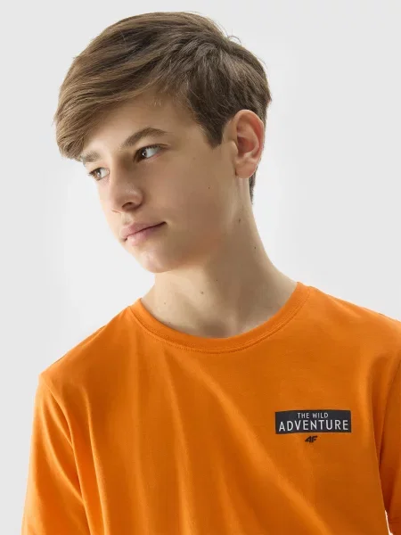 Tricou copii 4f portocaliu