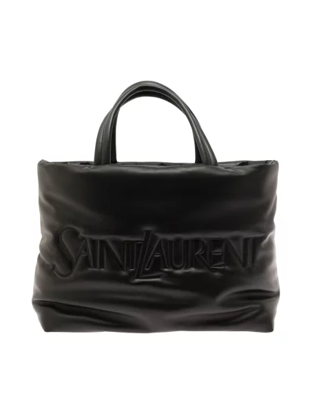 Torba Saint Laurent skórzana czarna