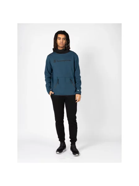 Bluza z kapturem Champion z kapturem niebieska