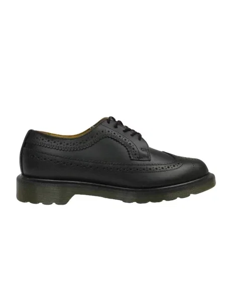 Brogsy Dr. Martens skórzany biznesowy czarny