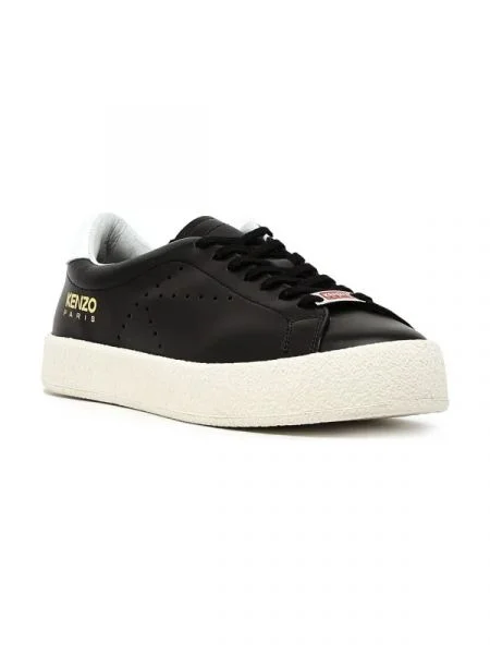 Kenzo De piele teniși negru