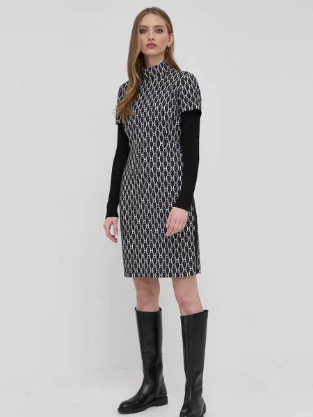 Obleka HUGO mornarsko modra