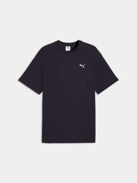 Футболка PUMA Ess Elevated Relaxed Tee комбінований верх синій