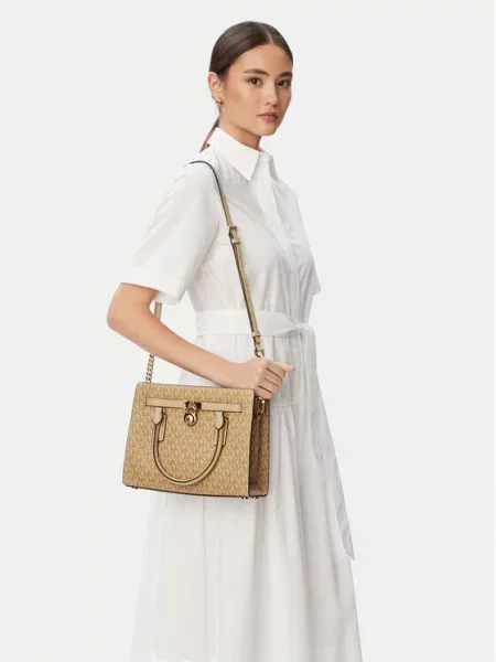 Сумка MICHAEL Michael Kors Hamilton Moderne Кремовий бежева