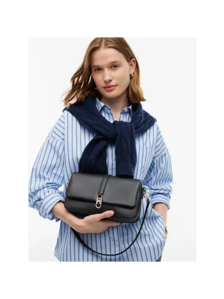 TOMMY HILFIGER Geantă de umăr LIBRE' negru