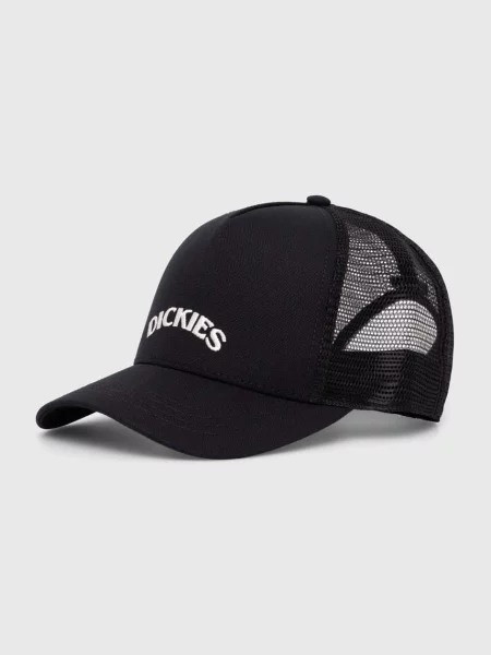 Czapka z daszkiem Dickies z logo czarna