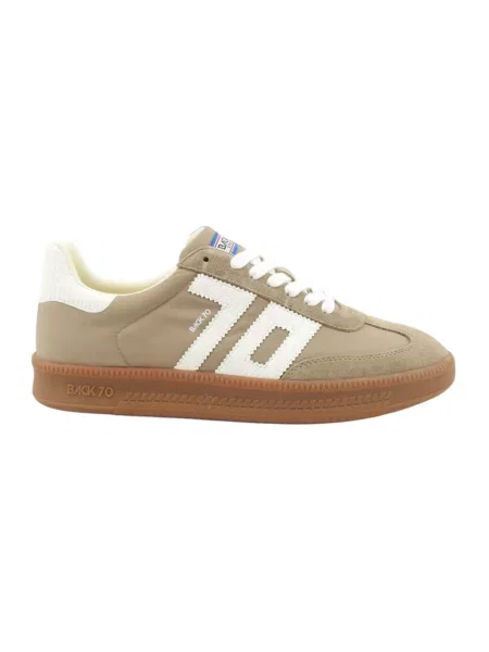 Sneakersy Back70 skórzane beżowe