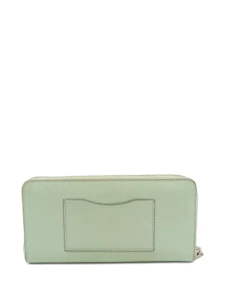 Portofel Coach din piele verde