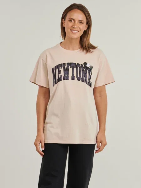 Tricou Newtone bej