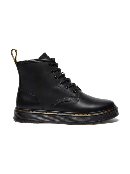 Dr. Martens botki Brookline Chukka na płaskim czarny
