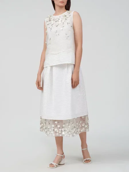 Топ Mother Of Pearl білий