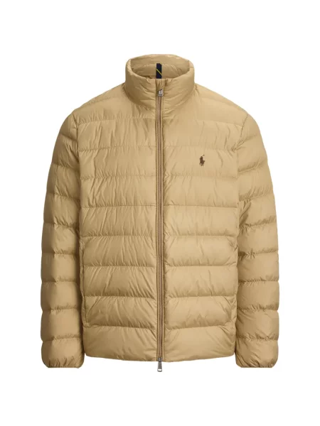 Mănuși Polo Ralph Lauren din piele de căprioară cu șireturi cu vârf închis albastru