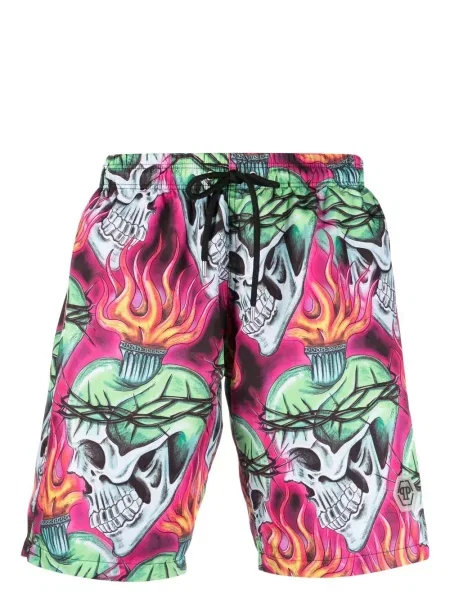 Slip de baie Philipp Plein negru