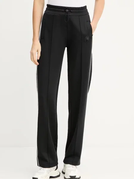 Спортивні штани PLEIN SPORT з аплікацією FAEC чорний