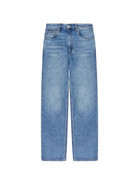 Blugi drepți Rag & Bone albastru