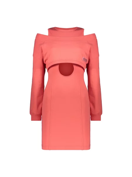 Sukienka mini Alberta Ferretti pomarańczowa