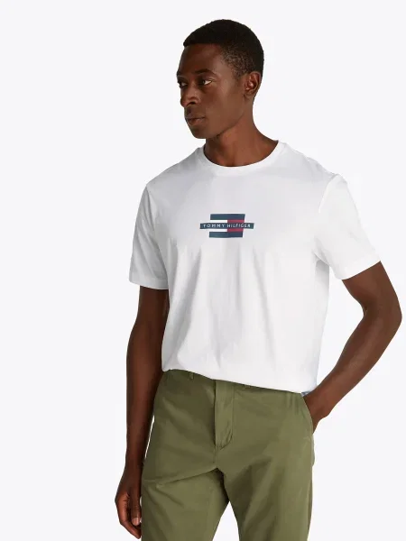 Majica Tommy Hilfiger bela