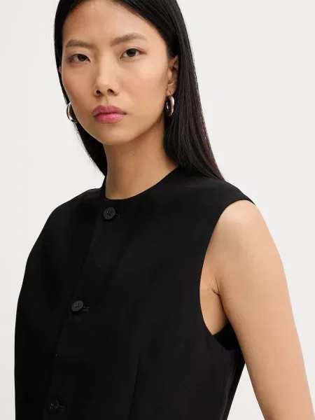 Безрукавка G-Star однобортна чорний