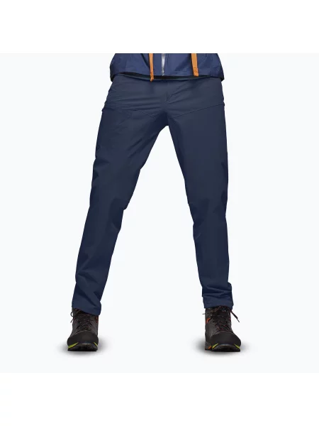 Мъжки панталони за трекинг NORRONA Falketind Light indigo night синьо