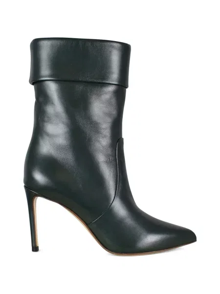 Botine Francesco Russo din piele verde