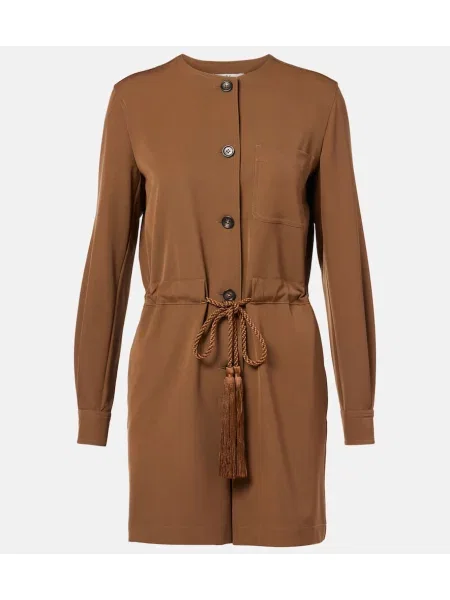 Salopetă Max Mara de lână maro