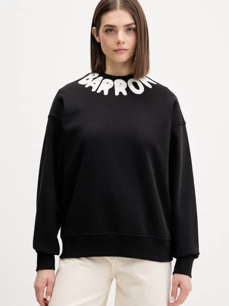 Barrow Pulover bombažen črna