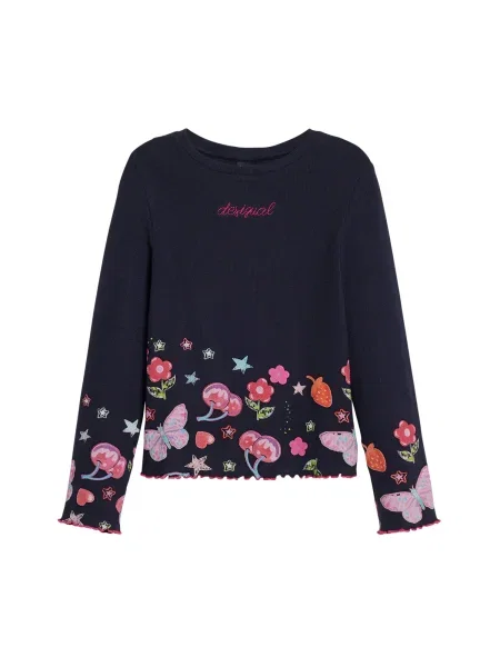Τοπ Desigual μπλε