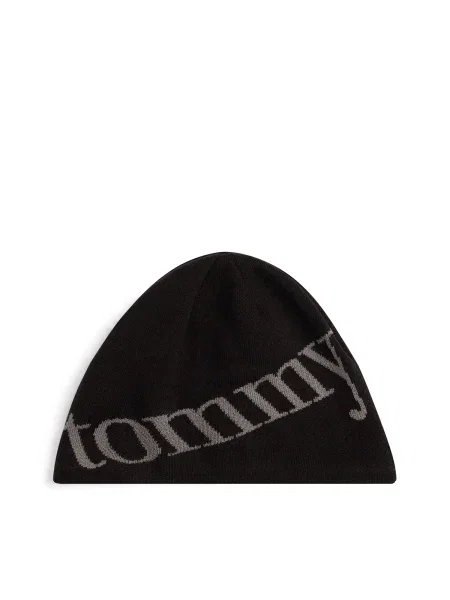 Tommy Jeans Čiapka čierna
