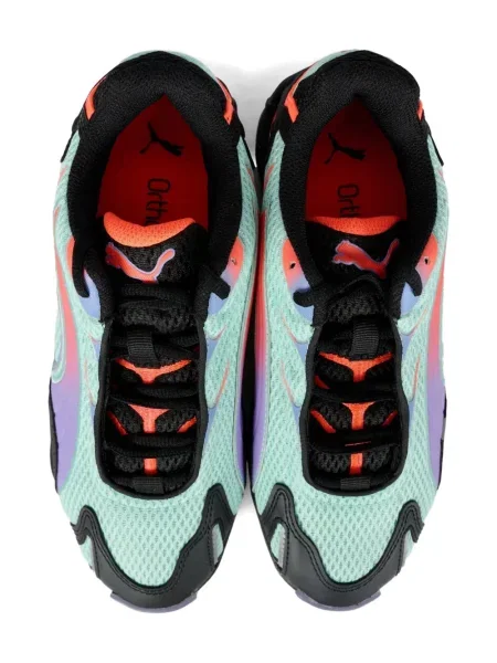 Sneakersy dziecięce Puma zielone