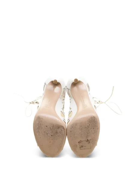 Sandale Gianvito Rossi alb