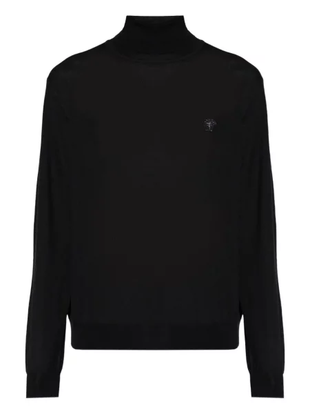Sweter Versace czarny