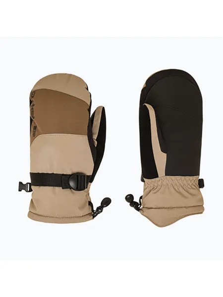 Quiksilver Lyžiarske rukavice Mission béžová