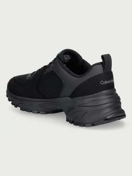 Calvin Klein HIKE RUNNER LACE UP SU MESH WMN sneakersy czarne