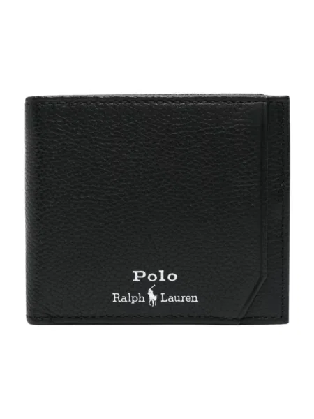 Polo Ralph Lauren portfel skórzany czarny