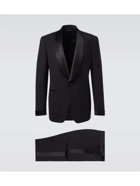 Costum Tom Ford de lână negru