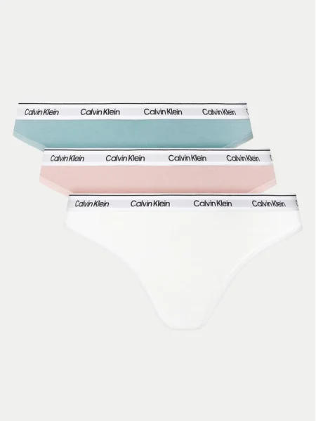 Calvin Klein Underwear Set de tanga﻿ Thong Colorat alb