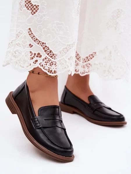 Mocasini Boto negru
