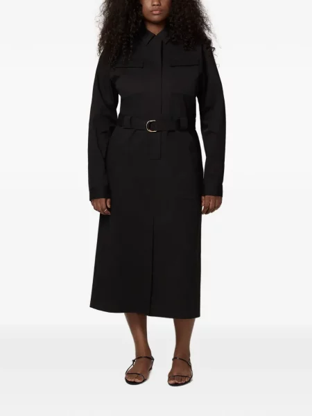Cu centură rochie Another Tomorrow negru