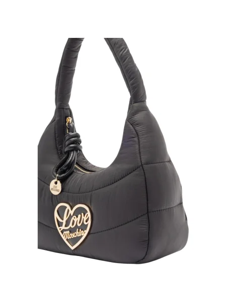 Geanta hobo Love Moschino negru