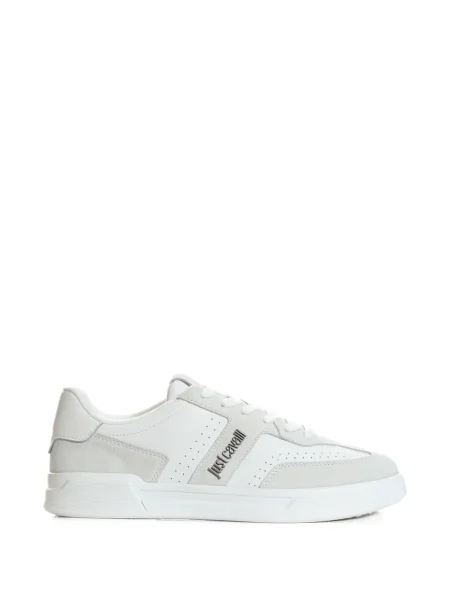 Sneakerși Just Cavalli alb
