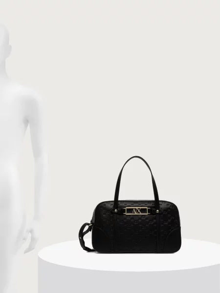 Armani Exchange Bőrönd fekete