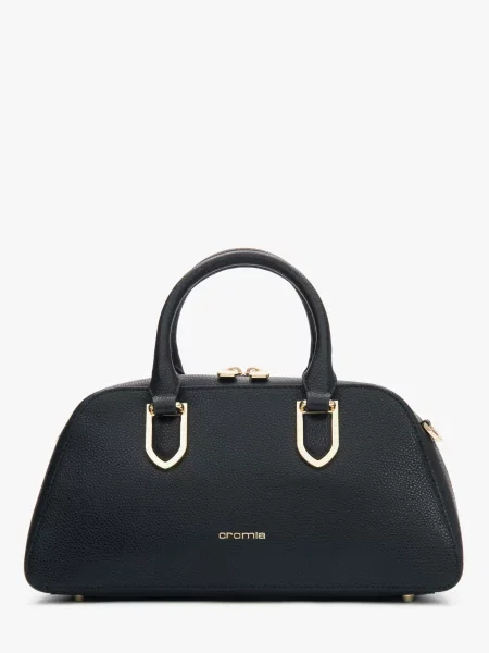Кожаная сумка Cromia черная