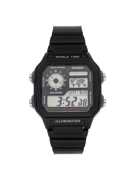 Zegarek Casio AE Black Universal czarny